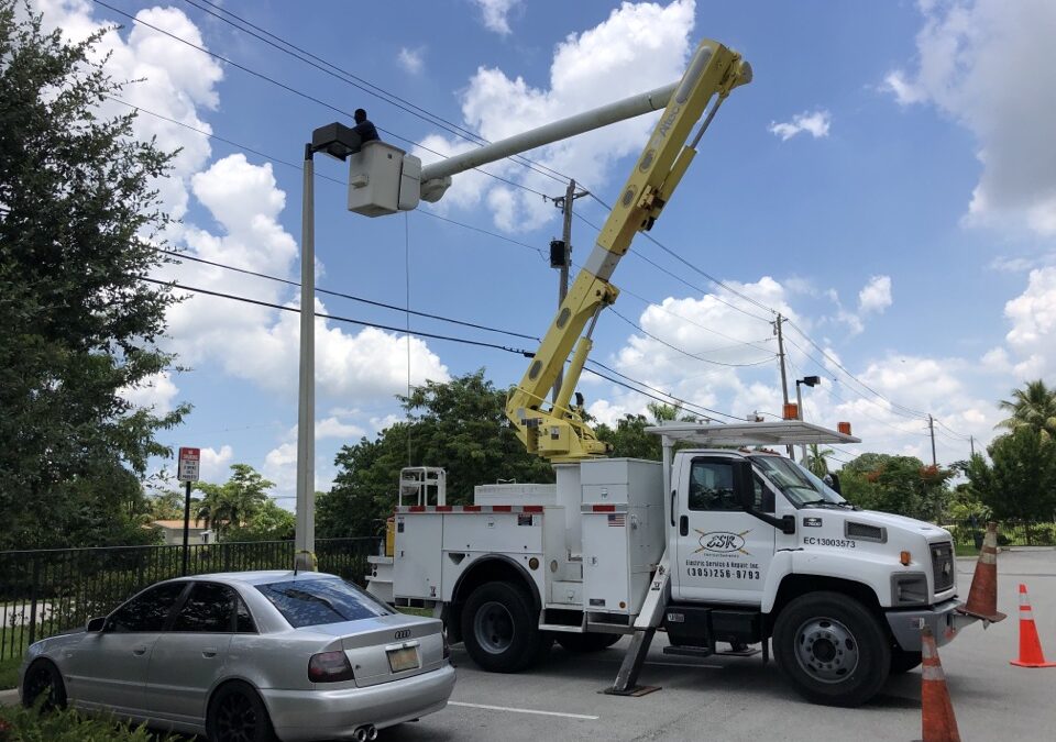 Parking Lot Lighting Repair Near Miami, FL